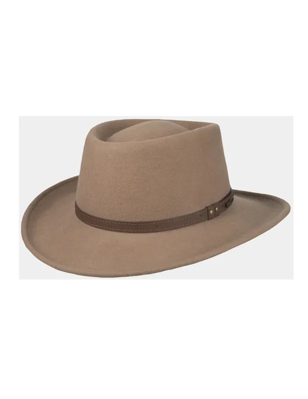 Hatland Domenic Wool Felt Hat Direct Beschikbaar
