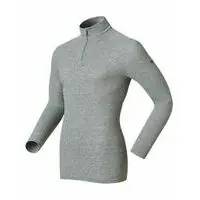 Hete Deal ODLO SHIRT L/S TNECK 1/2 ZIP WARM