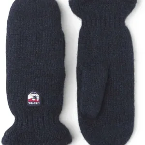 Beste Prijs Hestra Basic Wool Mitt - Navy - 6