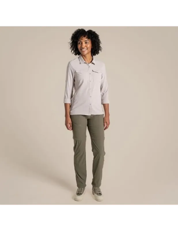 Nu Kopen Craghoppers NosiLife Pro LS Shirt III Dames