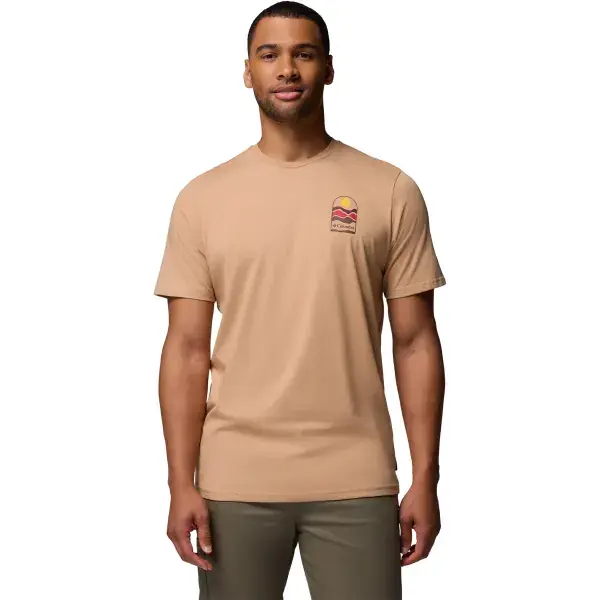 T-shirtCOLUMBIAEXPLORERS CANYON BACK SHORT SLEEVE TEE CANOE, GET HIKED Uitverkoop