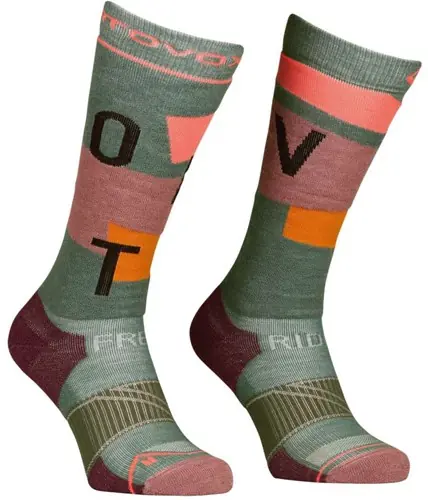 Must-Have Ortovox Freeride Long Socks Cozy W - Wild Herbs - 42-44