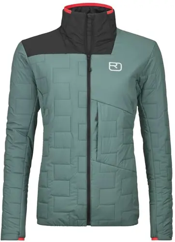 Gecertificeerd Ortovox Swisswool Piz Segnas Jacket W - Arctic Grey - L