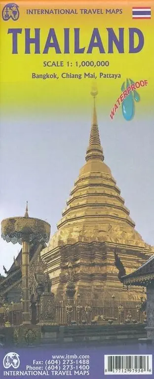 Nu Kopen ITMB WEGENKAART THAILAND (9781771297950)