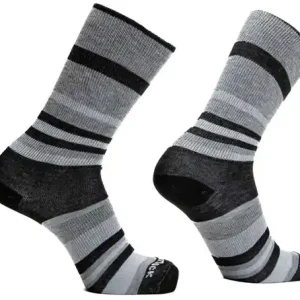Korting Wrightsock Eco Explore Crew - Black Stripes - XL