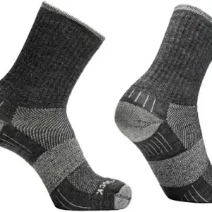 Koop Vandaag Wrightsock Merino Escape - Grey/Smoke - XL