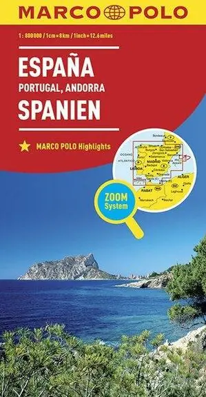 Goedkoop MARCO POLO WEGENKAART SPANJE & PORTUGAL (9783829738453)