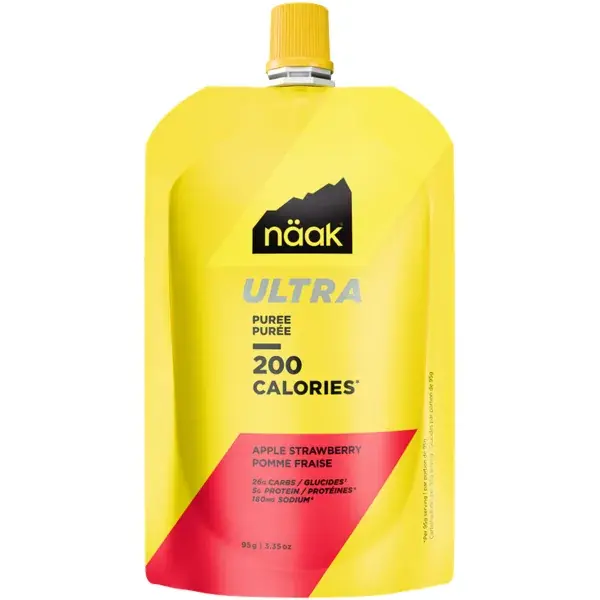 Energiecompotes en -pureesNAAKULTRA ENERGY PUREE POMME-FRAISE UNICOLORE Finale Uitverkoop