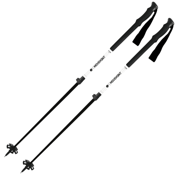 Gratis Retour ToerskistokkenMOVEMENTX-PLORE TWO POLES SILVER
