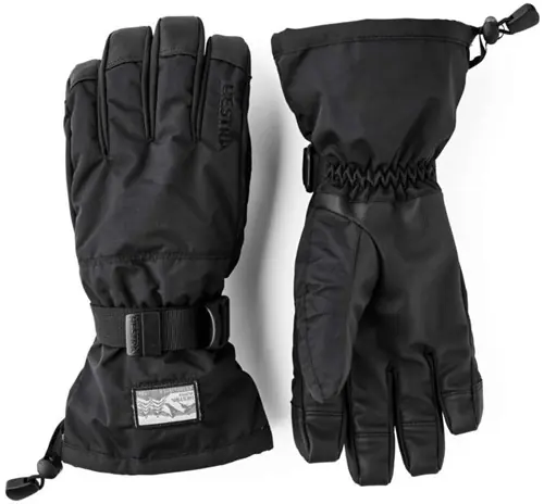 Nu Kopen Hestra Gauntlet Sr. - 5 Finger - Black/Black - 6