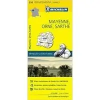Aanbieding MICHELIN WEGENKAART 310 MAYENNE ORNE SARTHE (9782067202122)