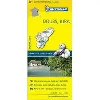 MICHELIN WEGENKAART 321 DOUBS JURA (9782067202238) BESANCON Gecertificeerd