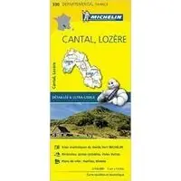 Rechtstreeks Van De Fabrikant MICHELIN WEGENKAART 330 CANTAL LOZÈRE (9782067202320) AURILLAC MENDE