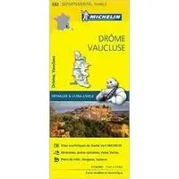 Rechtstreeks Van De Fabrikant MICHELIN WEGENKAART 332 DRÔME VAUCLUSE (9782067202344) VALENCE AVIGNON