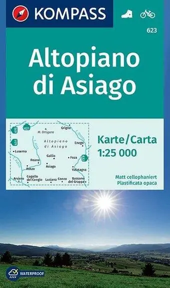 Goedkoop KOMPASS WANDELKAART 623 ALTOPIANO DI ASIAGO (9783850265348)