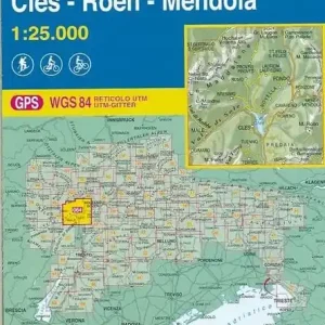 TABACCO TOPOGRAFISCHE WANDELKAART 064 VAL DI NON 1 25.000 (9788883151095) Seizoensaanbieding