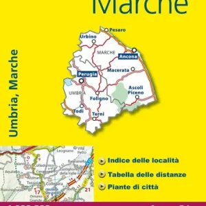 Rechtstreeks Van De Fabrikant MICHELIN WEGENKAART 359 UMBRIË LE MARCHE (9782067127210)
