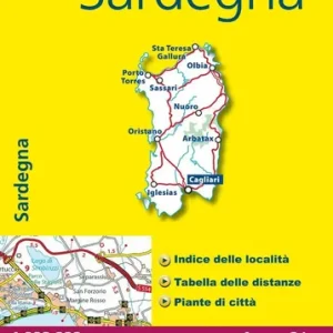 Nu Kopen MICHELIN WEGENKAART 366 SARDINIË SARDINIA (9782067127289)