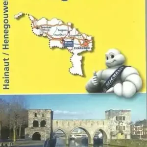 Populair MICHELIN WEGENKAART 379 HENEGOUWEN (9782067185364) CHARLEROI MONS DOORNIK