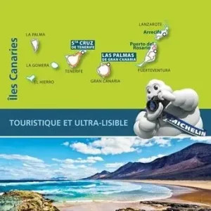 Populair MICHELIN WEGENKAART CANARISCHE EILANDEN 125 1 150.000 (9782067217942)