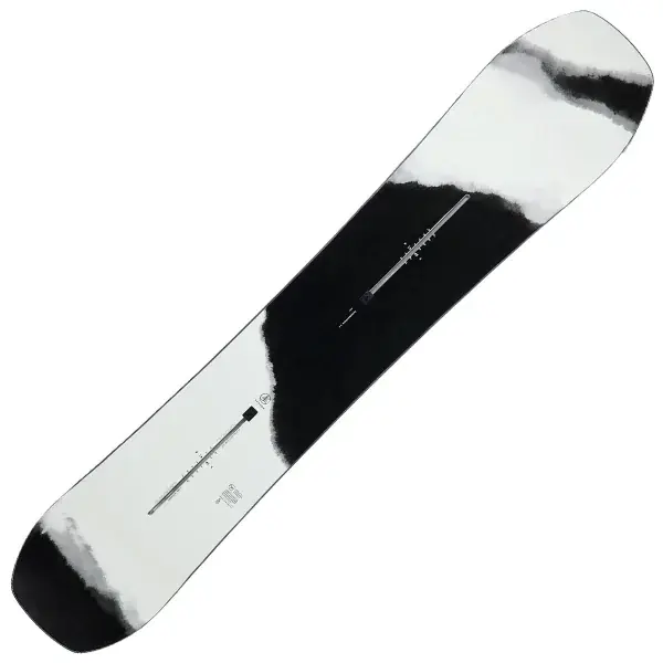 SnowboardBURTONFAMILY TREE HOMETOWN HERO BLACK/WHITE Op = Op