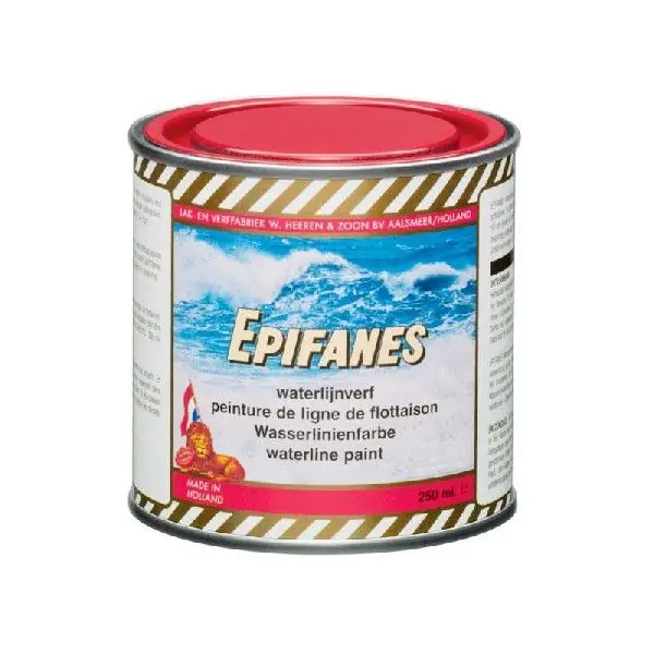 Epifanes Waterlijnverf 0,25 liter uit het Epifanes Bootverf assortiment Koopje