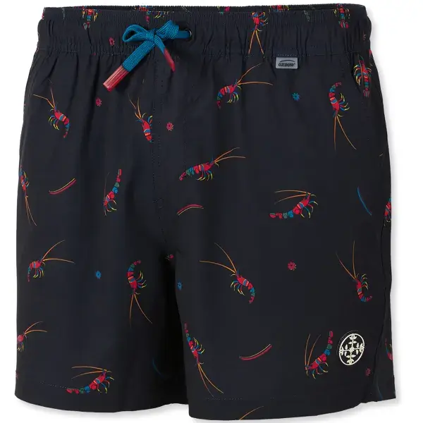 BoardshortOXBOWO1VALKO SEASONAL PRINT DEEP MARINE Exclusieve Aanbieding