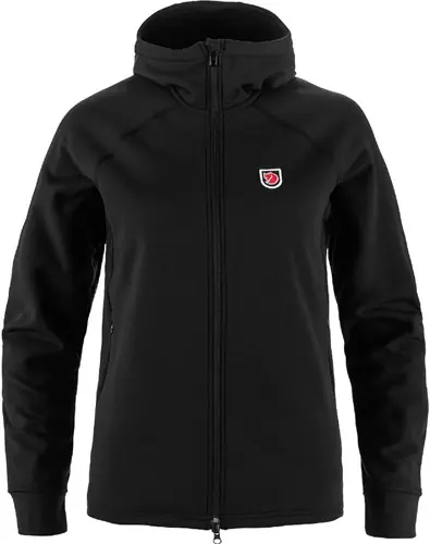 Gereduceerde Prijs Fjällräven Expedition Fleece Hoodie W - Black - S