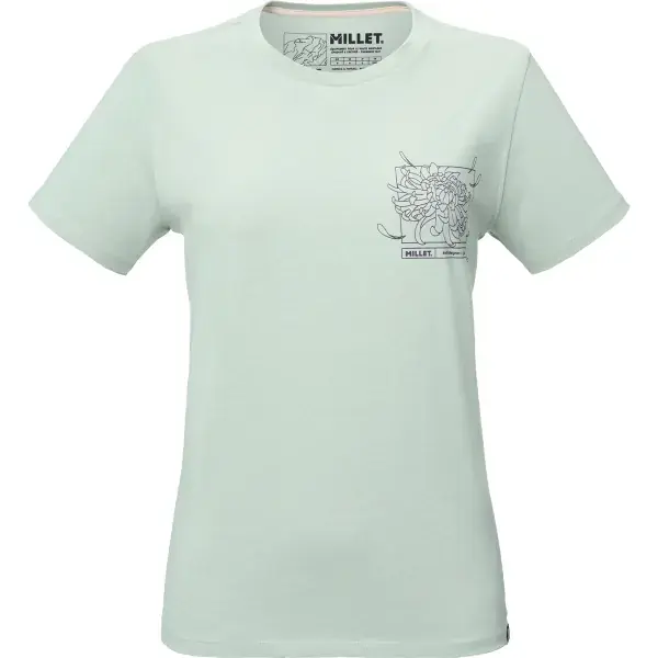 Fabrieksprijs KlimshirtMILLETCIMAÏ COLLAB TS SS W SEAWEED