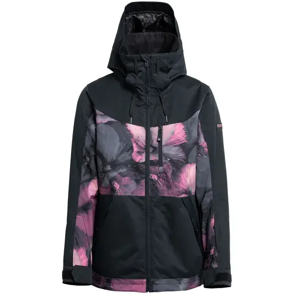 Ski-jasROXYPRESENCE PARKA SNJT TRUE BLACK PANSY PANSY Superprijs