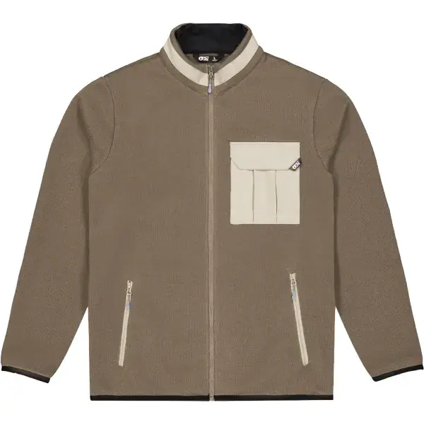 Wandel fleecejasPICTUREDAUWY FZ FLEECE SHITAKE Finale Uitverkoop