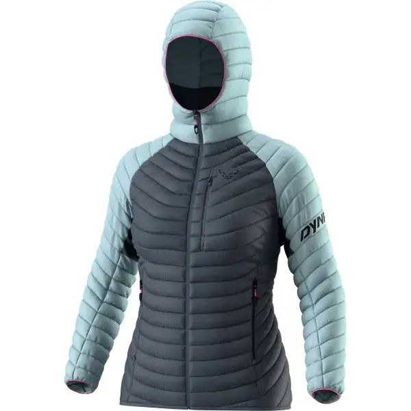 Toerski donsjackDYNAFITRADICAL DOWN RDS W HOOD JACKET CLOUD BLUE Fabrieksprijs