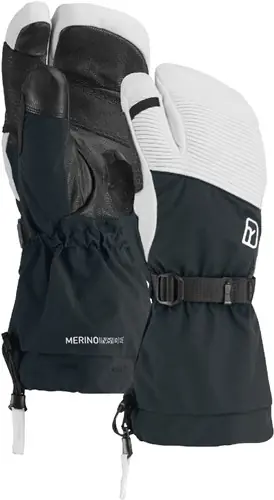 Ortovox Freeride 3 Finger Glove Pro - Black Raven - M Direct Beschikbaar