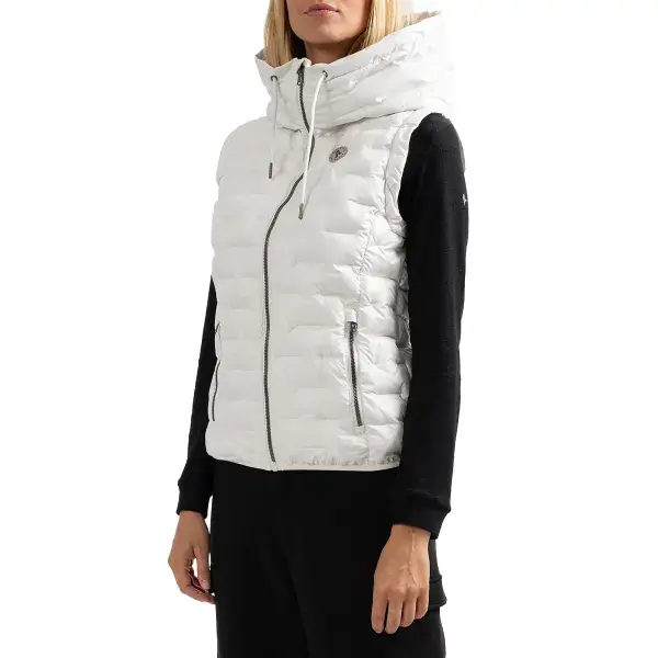DonsjackSUN VALLEYNYLETA GILET DOUDOUNE W ECRU Op = Op