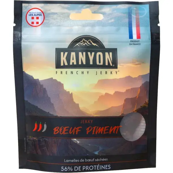 Gedehydrateerde maaltijdenKANYONJERKY BŒUF PIMENT 50G UNICOLORE Direct Beschikbaar