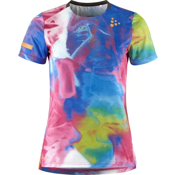 Voordeelprijs Hardloop T-shirtCRAFTPRO HYPERVENT JAQUARD TEE W FUCHSIA/MULTI