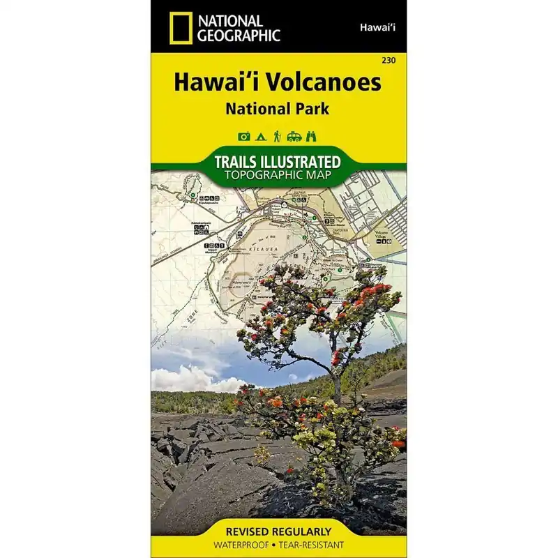NATIONAL GEOGRAPHIC WANDELKAART 206 HAWAI‘I VOLCANOES NATIONAL PARK (9781566953290) Snelle Levering