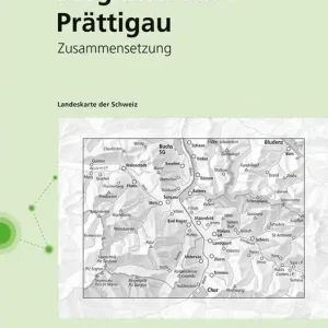 Aanbieding BUNDESAMT - SWISSTOPO TOPOGRAFISCHE KAART 5012 SARGANSERLAND - PRÄTTIGAU (9783302050126)