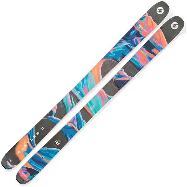Seizoensaanbieding SkiBLIZZARDRUSTLER 11 BLACK/ORANGE