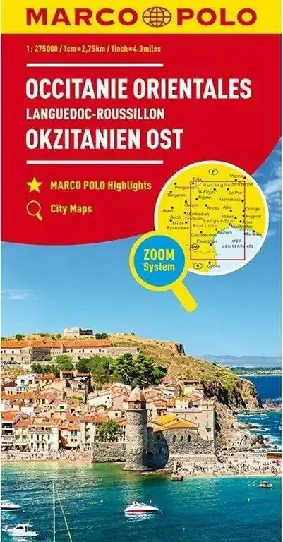 Beste Prijs MARCO POLO WEGENKAART OCCITANIË OOST (9783829738903)