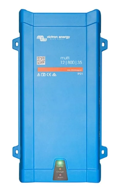 Korting Victron Combi Multiplus 12/800/35-16 Ve-Bus Nieuw uit het Victron Verlichting & Elektriciteit assortiment