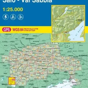Nu Kopen TABACCO WANDELKAART 078 GARDA OCCIDENTALE - SALO (9788883151330)