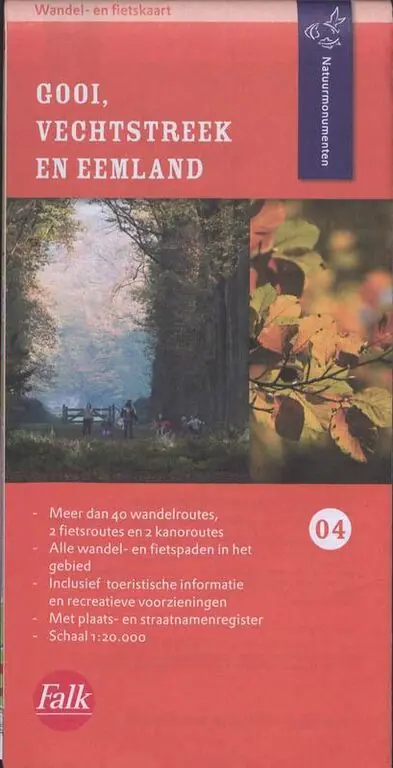 Exclusieve Aanbieding FALK WANDELKAART 04 GOOI EN VECHTSTREEK (9789028725324)