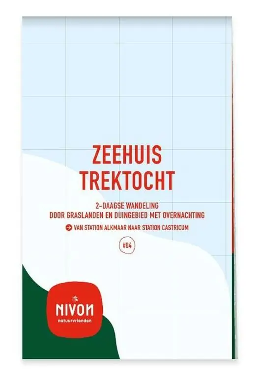 Hoge Kwaliteit NIVON WANDELGIDS/KAART 04 ZEEHUIS TREKTOCHT TWEEDAAGSE (9789491142208)