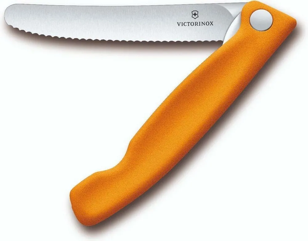 VICTORINOX SCHILMES INKLAPBAAR GEKARTELD ORANJE Goedkoop