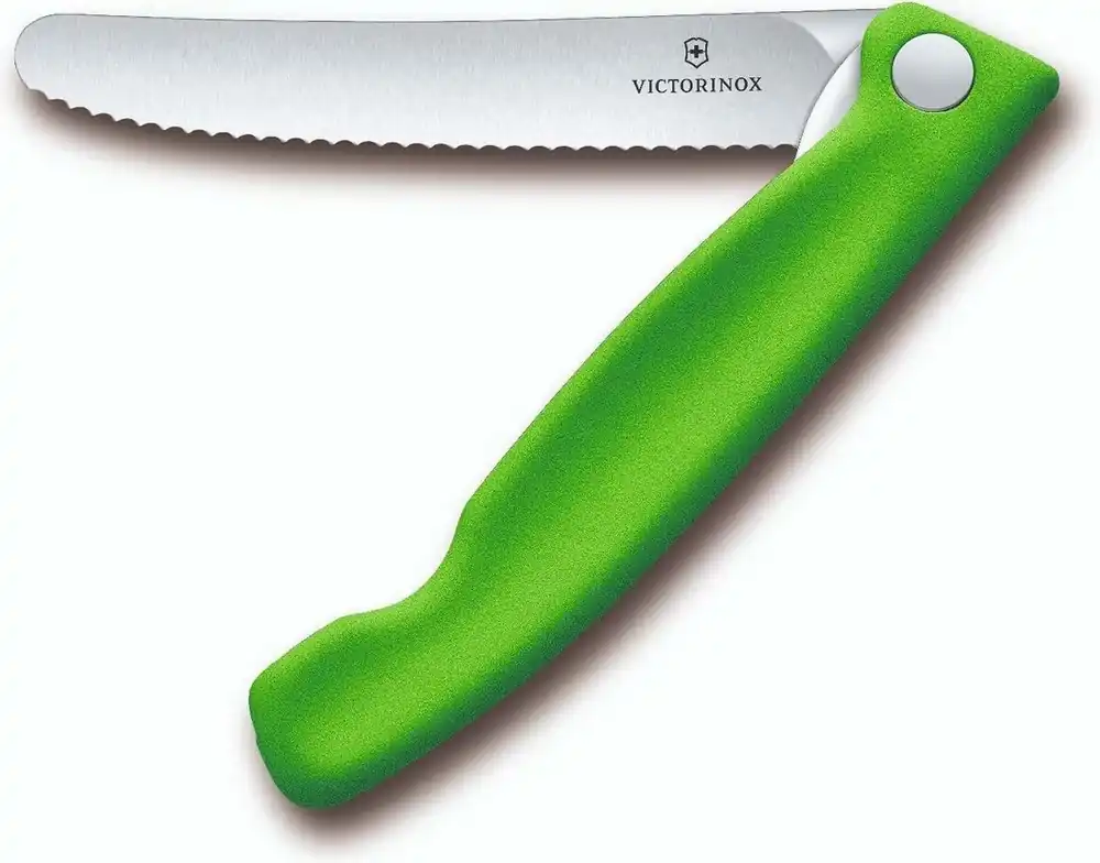 VICTORINOX SCHILMES INKLAPBAAR GEKARTELD GROEN Alleen Vandaag