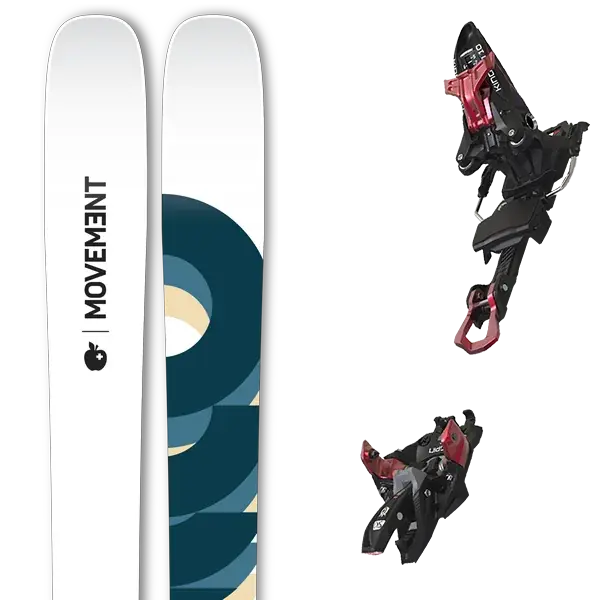 Koop Vandaag Toerski SetMOVEMENTFLY 105 W + Fix