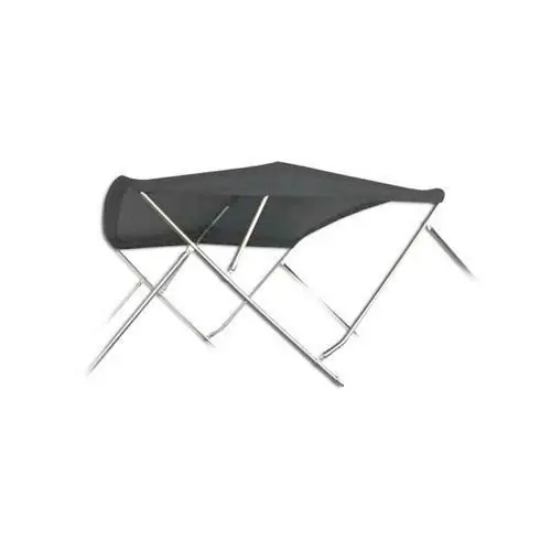 Biminitop aluminium antraciet hoogte 117 cm uit het RDW Accessoires assortiment Weekendaanbieding