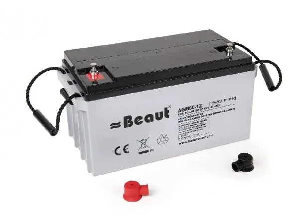 Accu Beaut 80 AGM uit het Beaut AGM accu assortiment Dagaanbieding