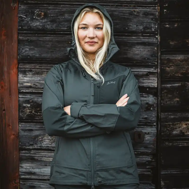 Lundhags Tived Stretch Hybrid Jacket Women‘s Dark Agave/Seaweed Aanbieding